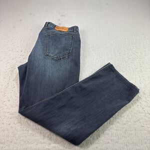 Robert Graham Blue Straight Men Jeans